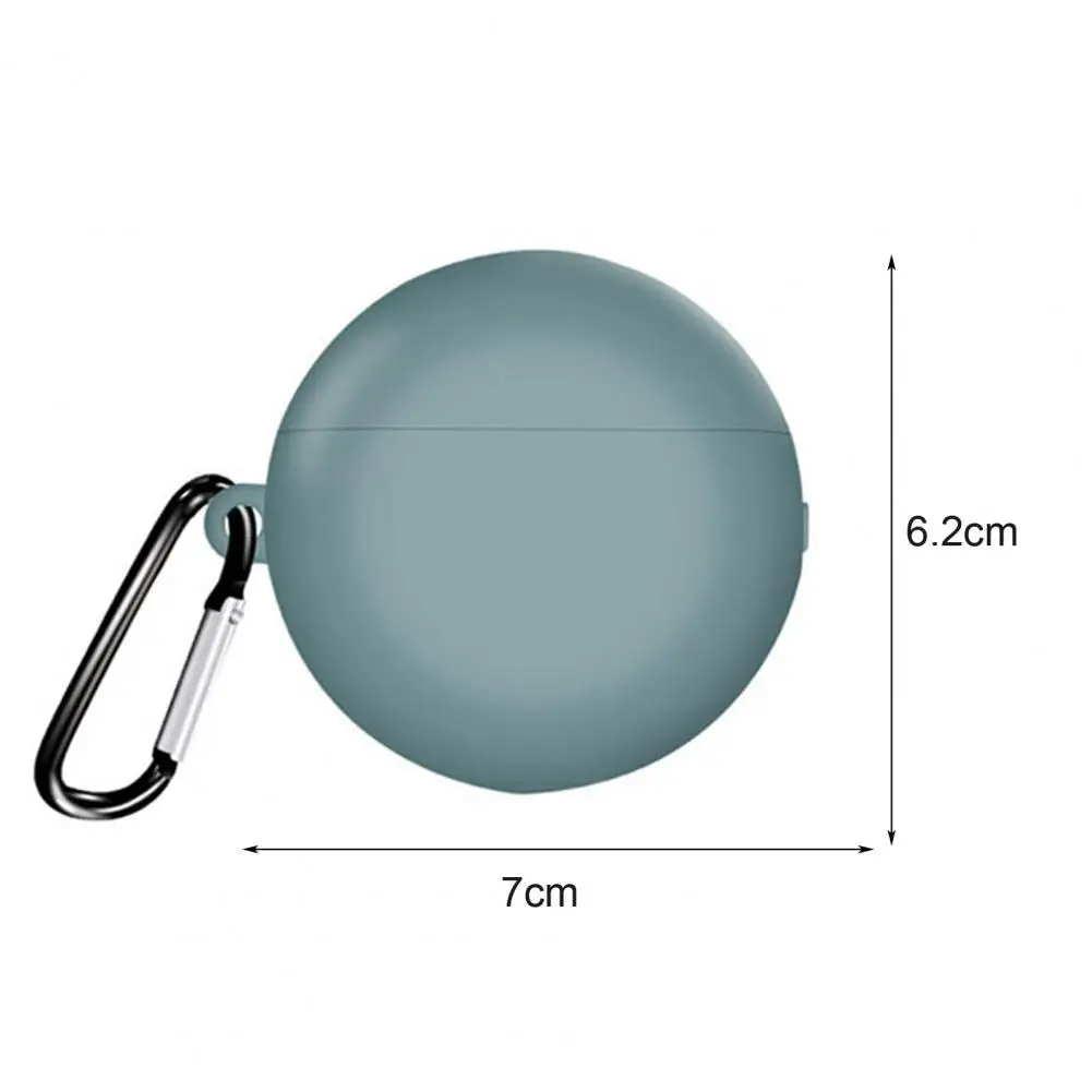 Earphone Case Bluetooth compatible Earbuds Shockproof Soft Silicone Cover Protective with Anti lost Strap for Freebuds 3