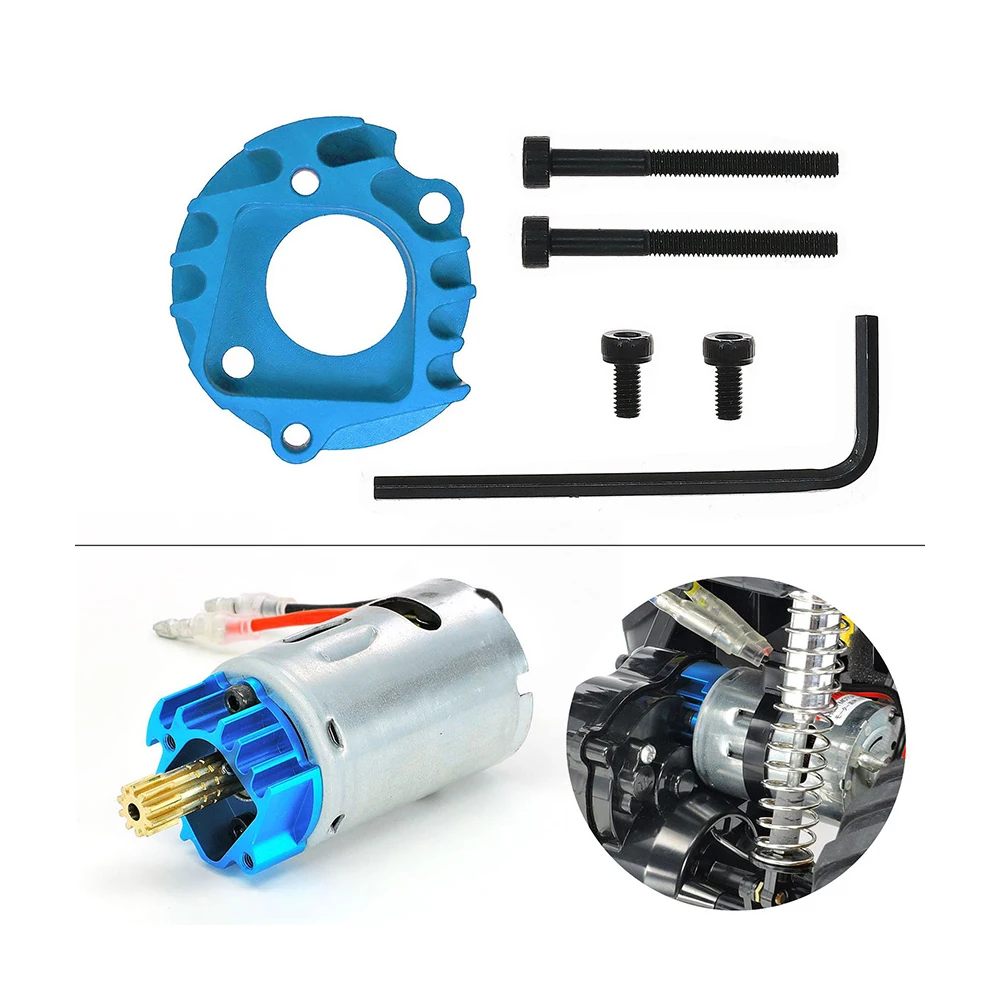 Aluminum Alloy Motor Mount Base for TAMIYA 22027 CW-01LUNCHBOX MIDNIGHT PUMPKIN Lunch Box/Pumpkin Car LY158 Toy Accessories