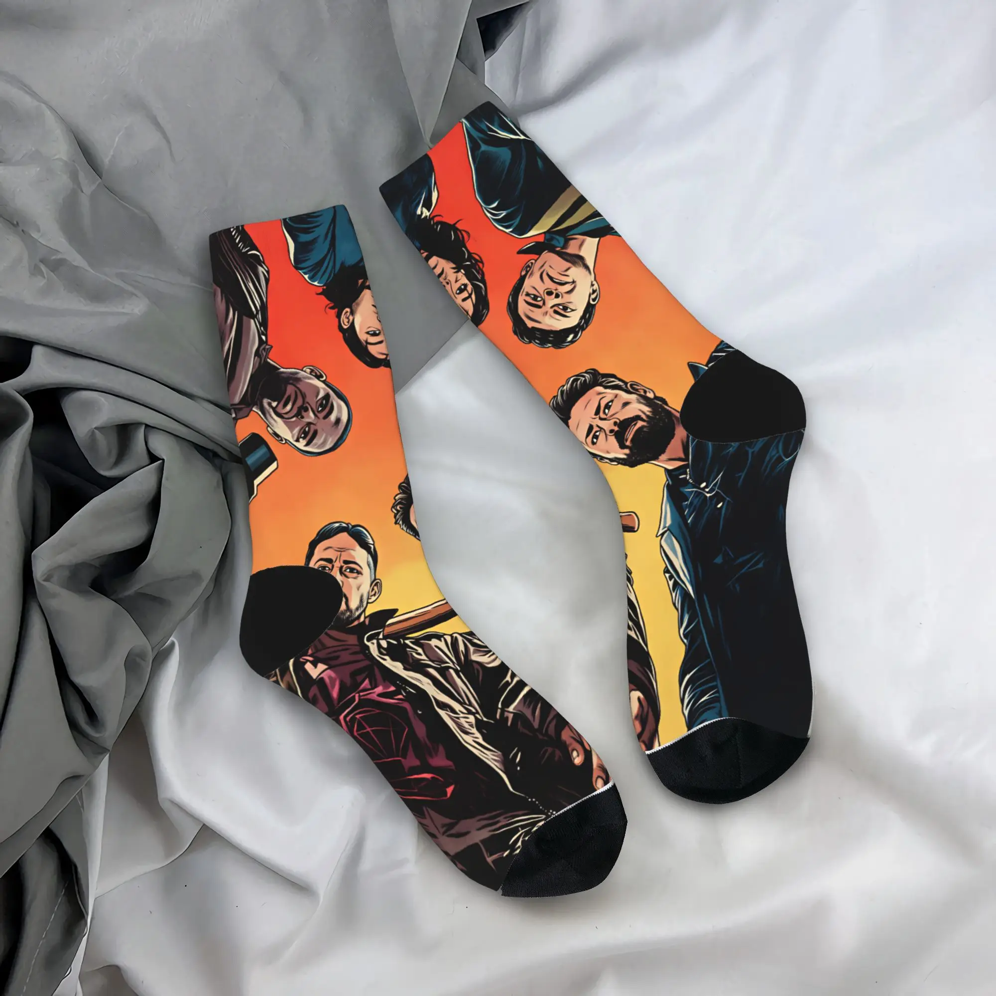 Billy Butcher Stockings  Funny Socks Couple High Quality Socks Autumn Running Sports Design Anti Slip Socks Gift Idea