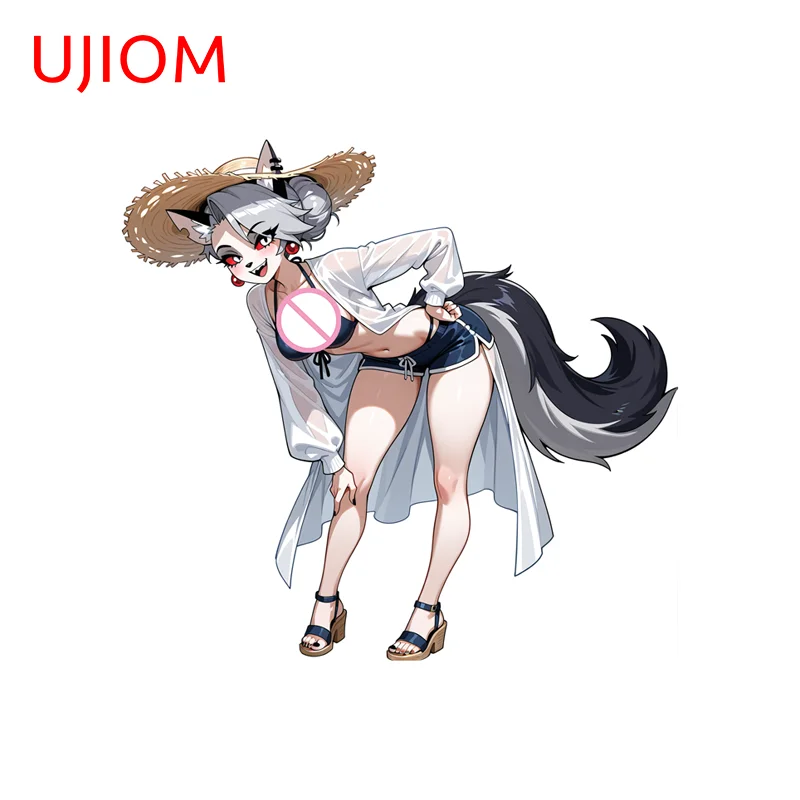 UJIOM Furry Loona Coquette Wallpapers Personality Waterproof Scratch Proof Decal Suitable For Decoration Chambre Home Decor