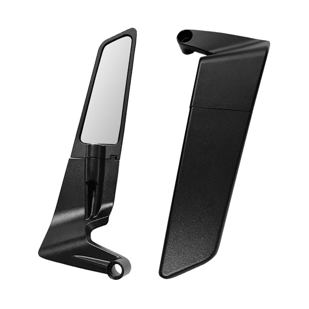 For YAMAHA MT03 MT07 MT09 MT10 XMAX KTM BMW S1000R Motorcycle Mirrors Stealth Winglets Mirror Kits To Rotate Adjustable Mirrors image 5