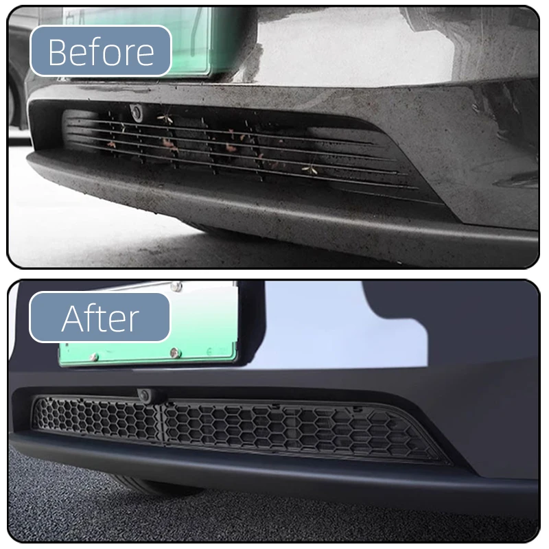 For Tesla Model Y Juniper Accessories Lower Bumper Anti Insect Net Air Conditioning Inlet Net for Tesla Model Y Juniper 2026 image 3