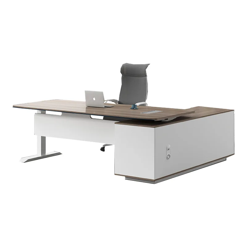Dual motor electric lifting table computer table, study desk boss table supervisor table