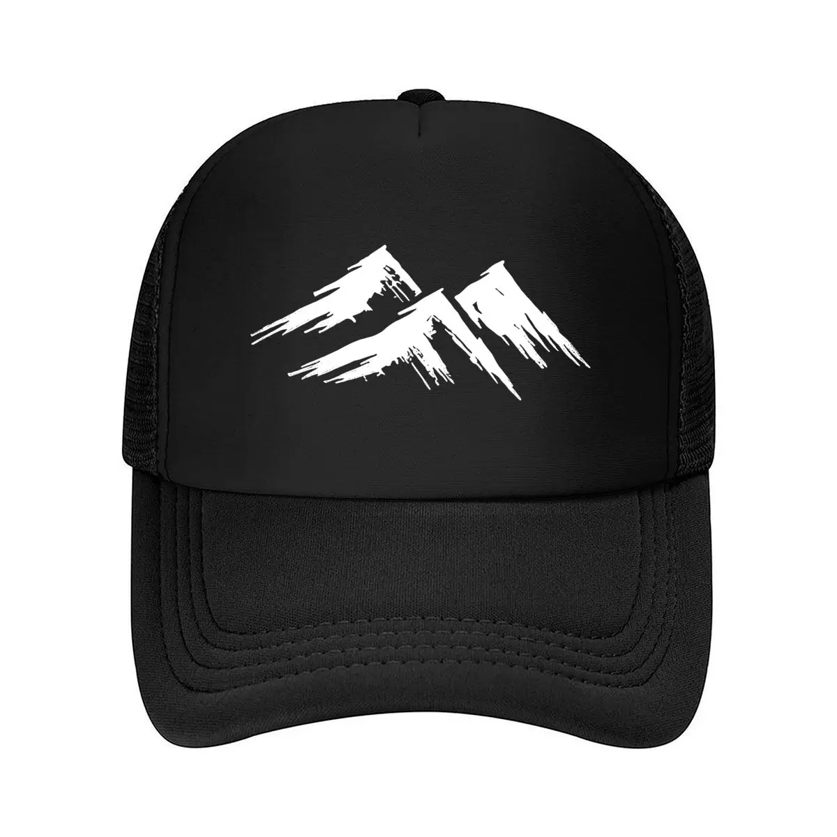 A Hard-top Baseball Cap with Ventilation, a Hip-hop Style Casual Curved-brim Breathable Hip-hop Cap, 2026 Mesh Baseball Cap