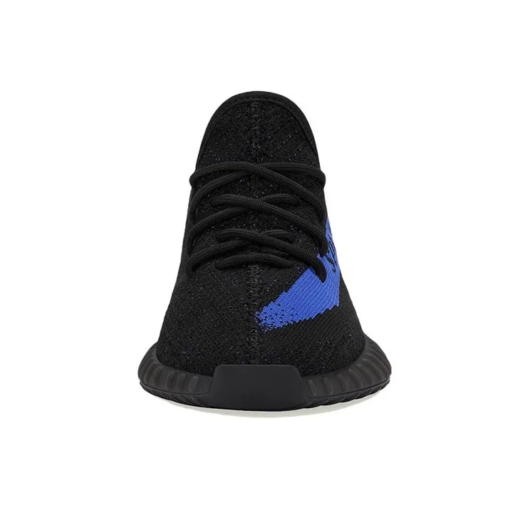 Adidas Originals Yeezy Boost 350 V2 Fabric Low top City Commuting Running Shoes Unisex Black Blue GY7164 view 5