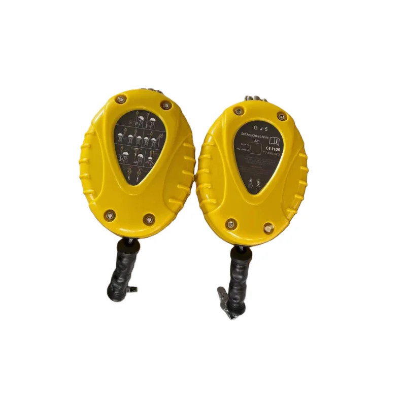 3-15m 150kg Self Double Lock Falling Protection Webbing Retractable Lifeline Emergency Brake