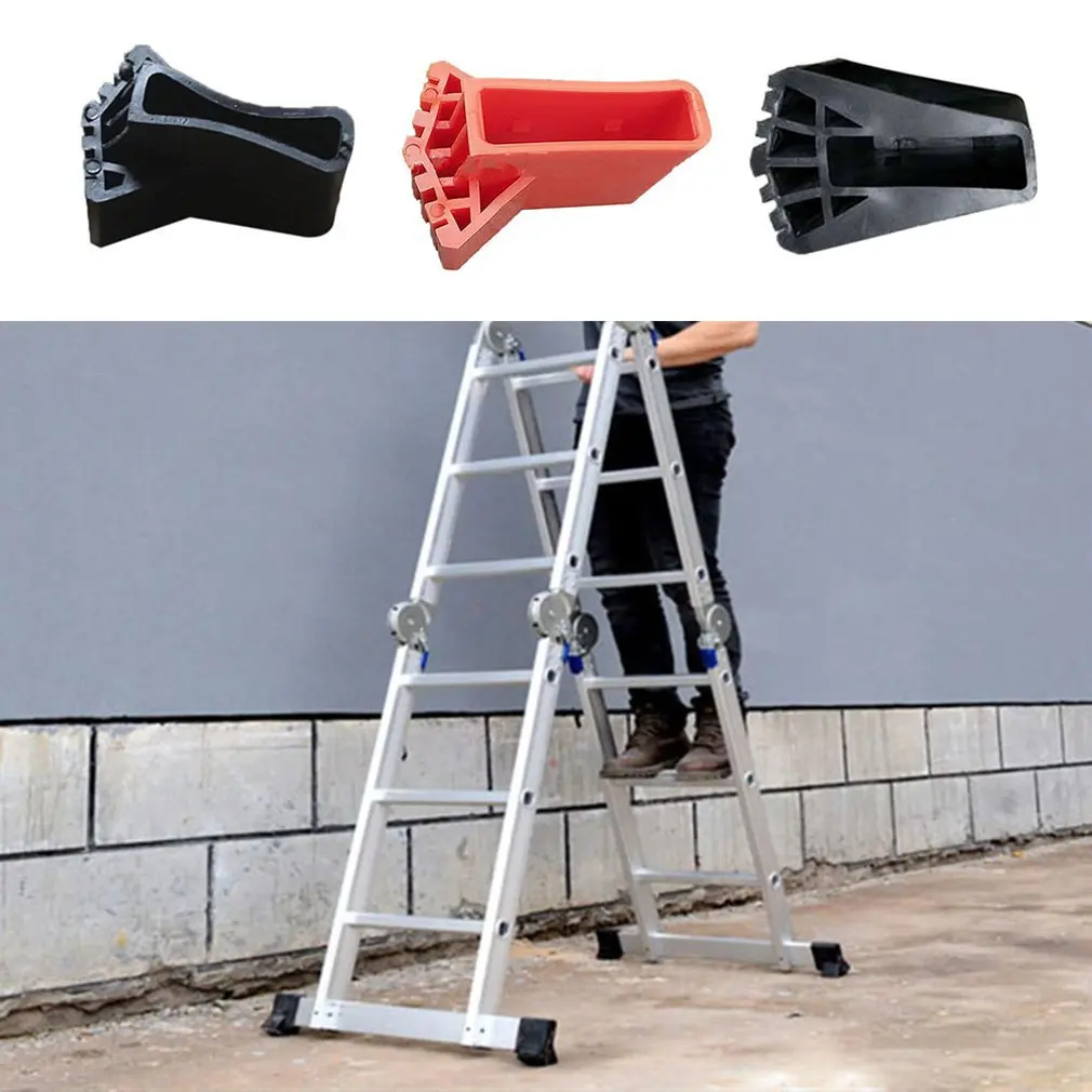 Folding Ladder Foot Cover Durable Multi-function Ladder Fan-shaped Foot Cover Anti-slip Mat Telescopic Foot Cover Ladder Pad