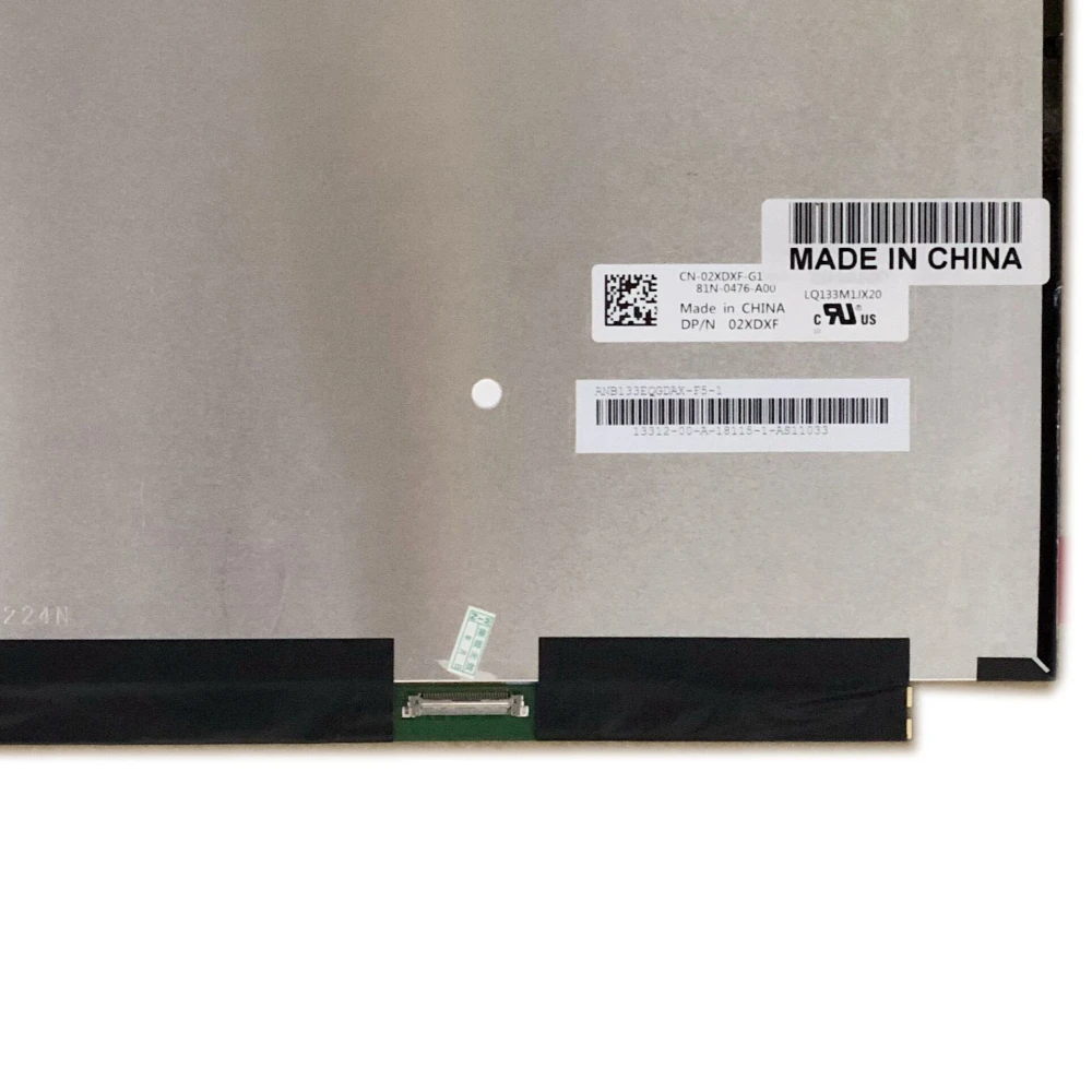 LQ133M1JX20 LQ133M1JX20-E 72% COLOR FHD IPS Laptop LCD SCREEN for DELL 13 7373 P83G NOT TOUCH panel