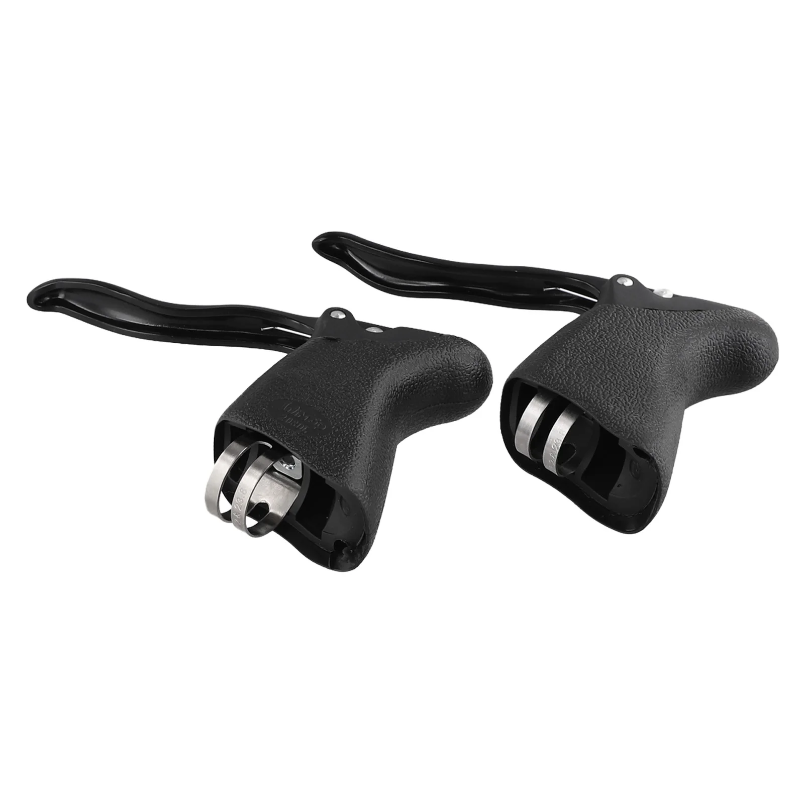 

Велосипедный тормозной рычаг, 2 шт., алюминиевый сплав, черный ПВХ, дорожный велосипедный зажим, разборка, трос дорожного тормоза, сердечник