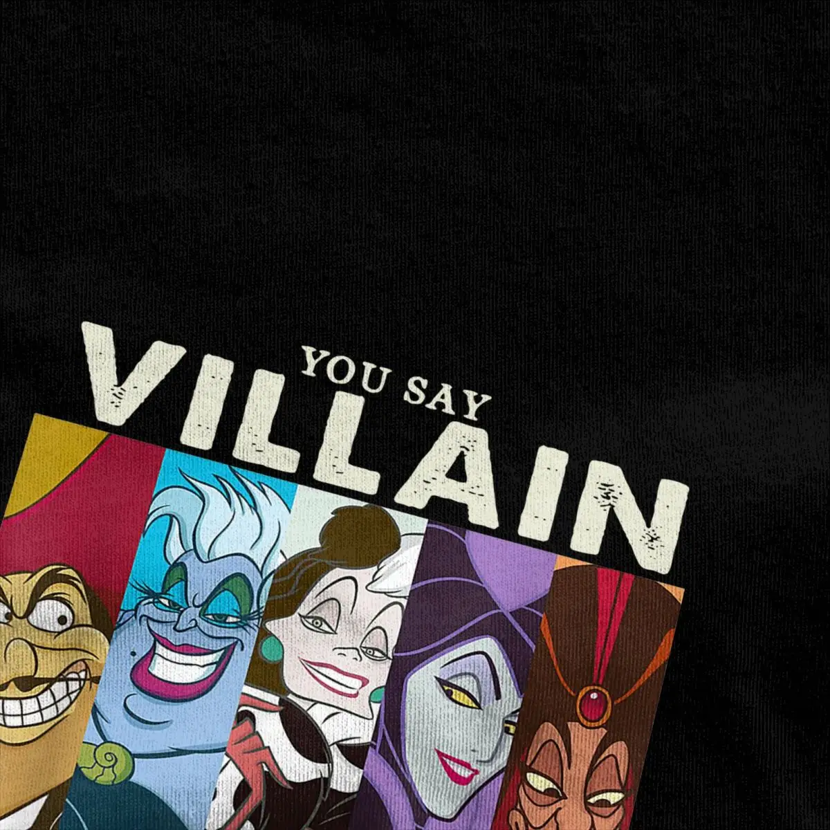 Villains T Shirts Men Women\'s Cotton Fashion T-Shirt Round Neck Colorful Group Humor Graphic Tees Short Sleeve Clothes