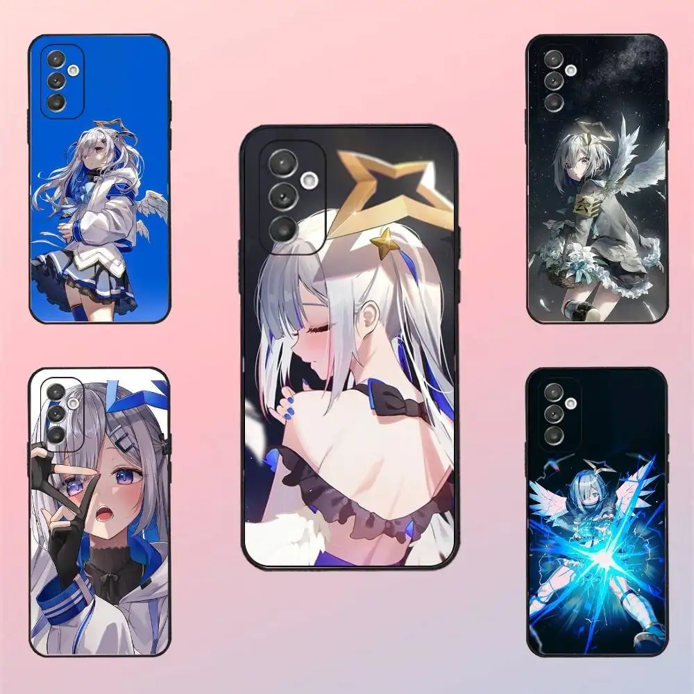 

Amane Kanata Phone Case For Samsung S 25,24,23,22,30,21,10,9,Ultra,Plus,Lite,FE,4,5 G Black Soft Case