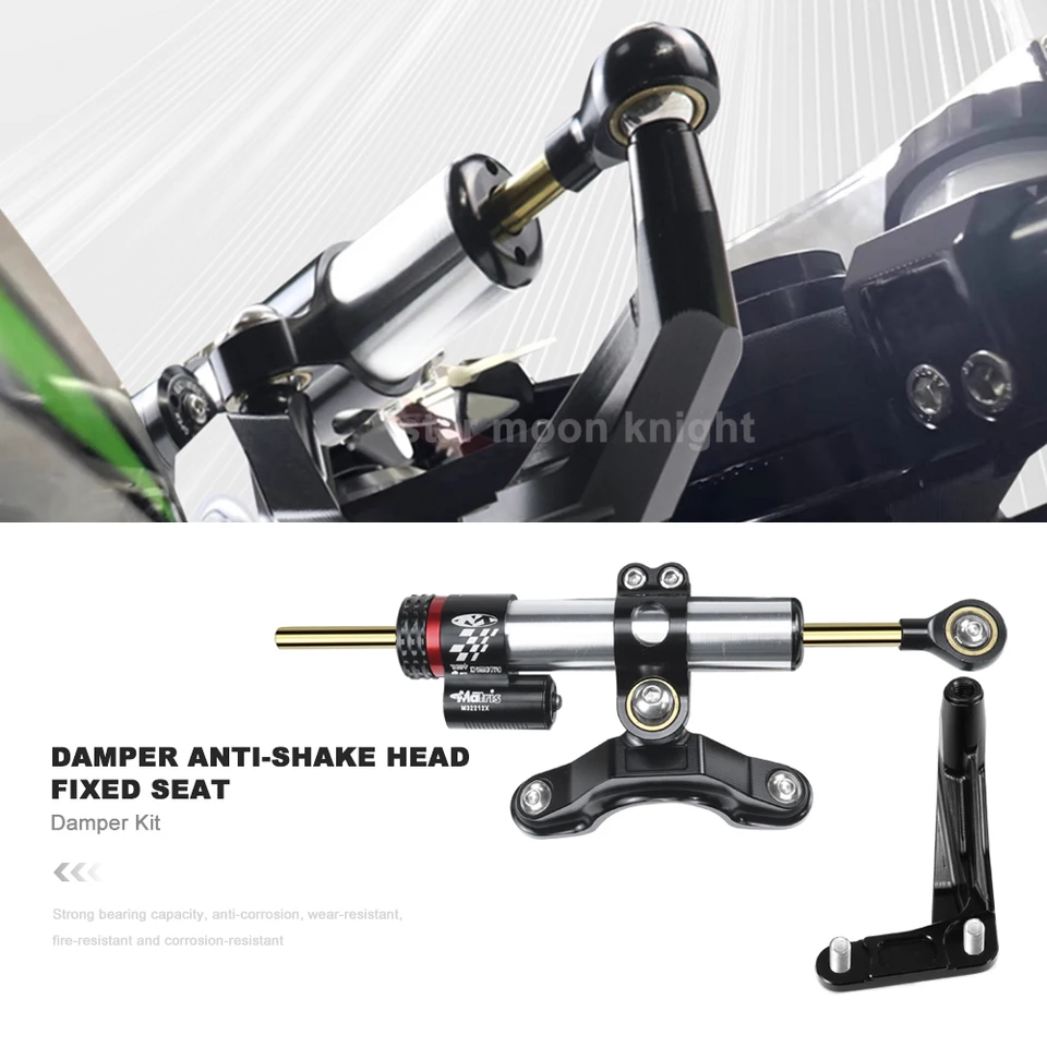 Motosiklet gidonu Direksiyon Amortisör Kiti Kawasaki Ninja ZX-6R