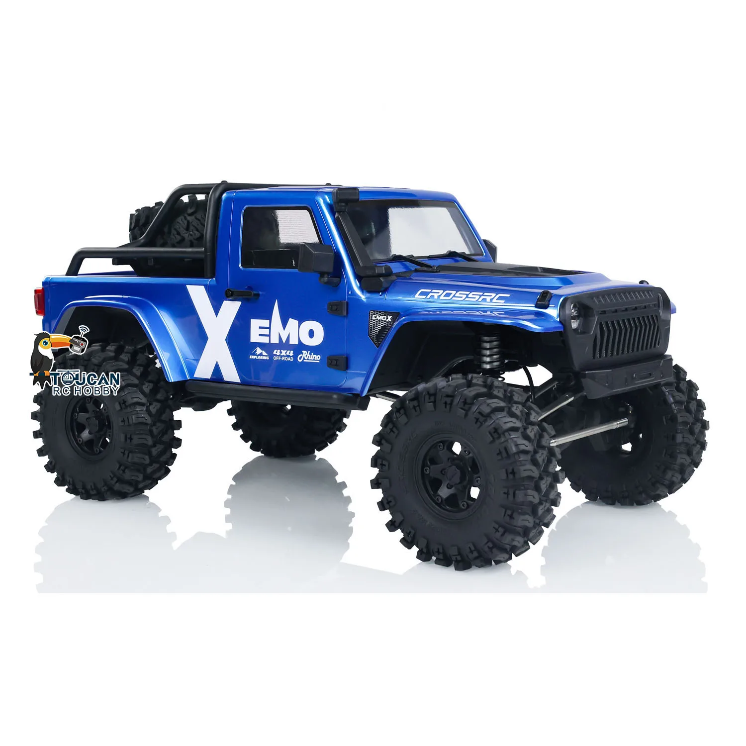 

CROSSRC RC Crawler EMO X 1/8 4X4 радиоуправляемые внедорожники модели RTR радиоуправляемые автомобили игрушки 2 скорости Коробка передач мотор радио