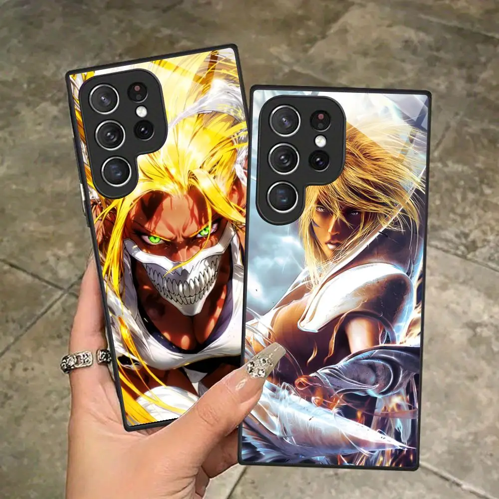 

Чехол для телефона Bleach Tier Harribel для Samsung Galaxy A56 55 54 53 52 51 36 35 34 23 16 15 5G, стеклянный, цветной