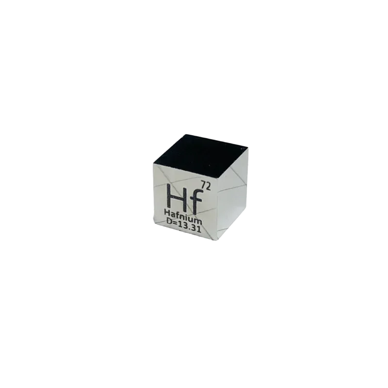 10mm Hafnium Cube Mirror Polished Hf Element Block Collection Hobbies Desktop Decoration