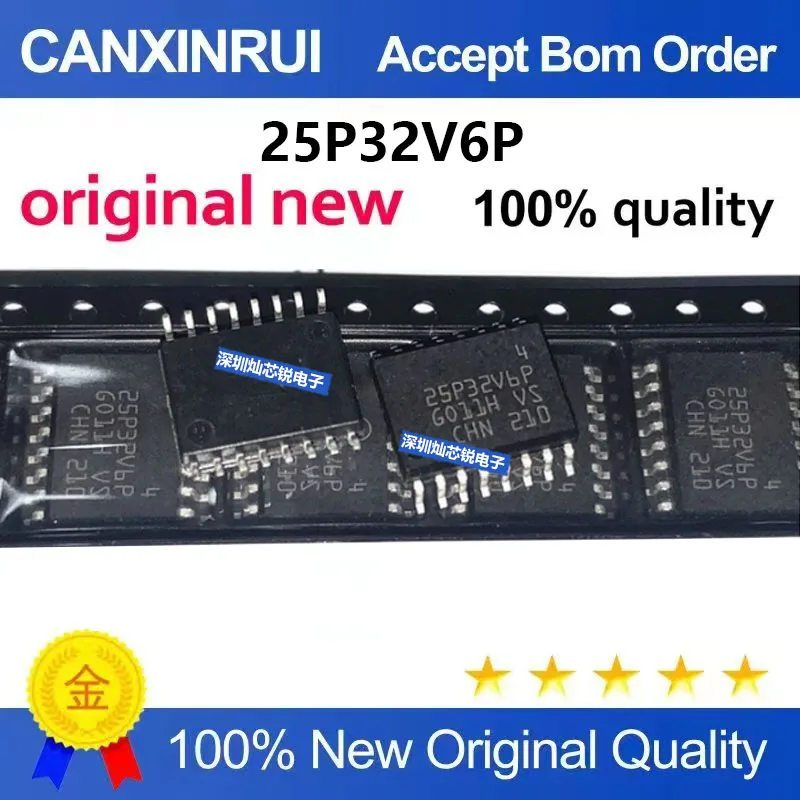 (5-100pieces)Brand New Original M25P32-VMF6TP 25P32V6P SMD SOP16 Memory Integrated Chip