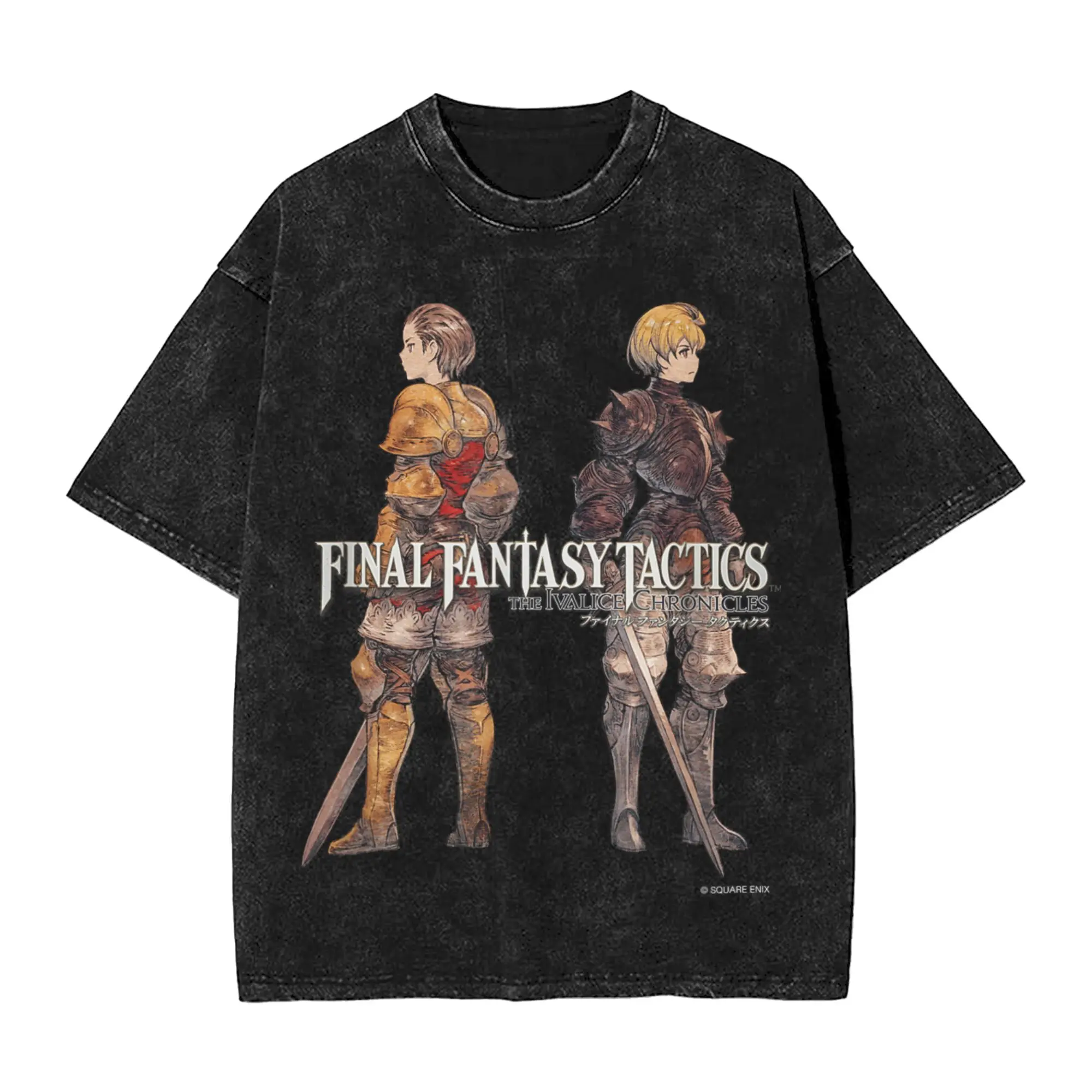 

Men Final Fantasy Tactics- The Ivalice Chronicles Delita Ramza T-Shirts Clothing Summer Short Sleeves Tee Shirt Hot Sale