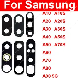 Rear Back Camera Glass Lens Adhesive Sticker For Samsung Galaxy A10S A20S A30S A50S A70S A10 A20 A30 A40 A50 A60 A70 A80 A90 5G