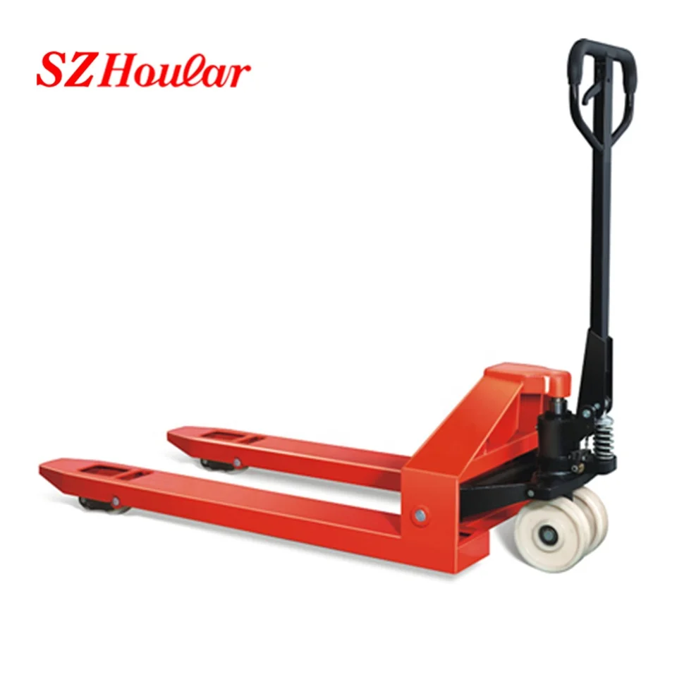 China Hand Jack Pallet Manual Pallet Truck 5 Ton Hand Pallet Truck 5000kg