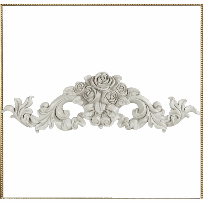 European style PU Lintel Wall Moulding polyurethane fireplace Ornament Ceiling Decor doorframe portal Beam decorating Elements