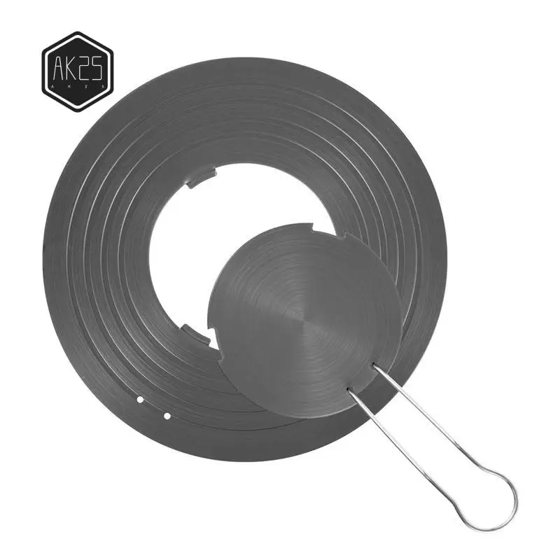

AK25-пластина рассеивателя тепла, съемная пластина для рассеивания тепла, антипригарная 10-дюймовая пластина для газовой плиты из алюминиевого сплава