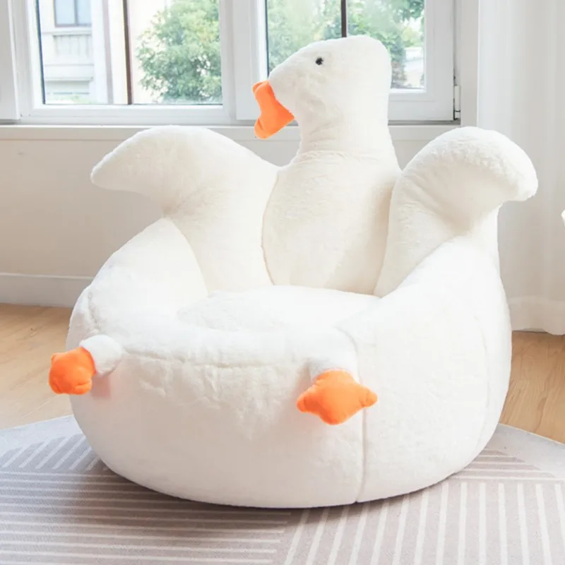 

Creative Goose Design Lazy Sofa Bean Bag Tatami Style Be Used As Living Room Bedroom Study Balcony Children Lazy Chair Cushion