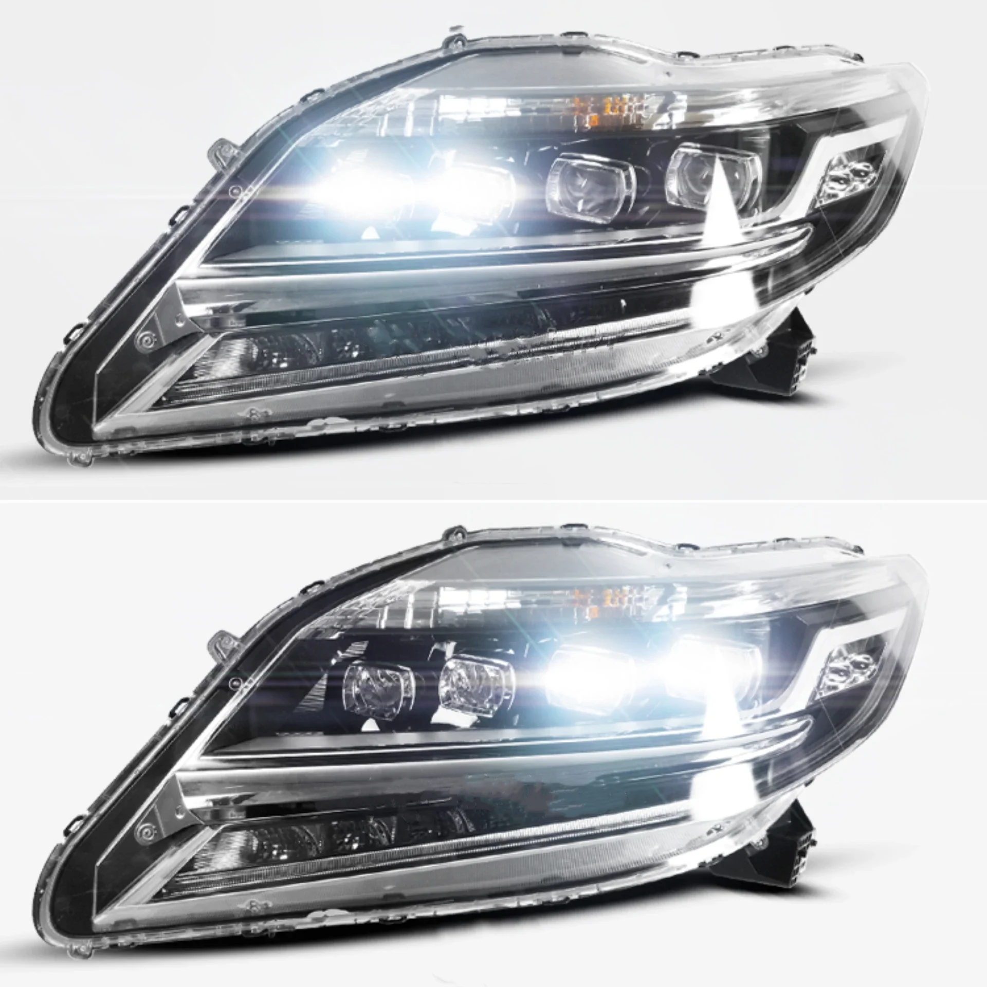 Led Front Headlight Assembly for Honda Elysion 2016-2019 Turn Signal Daytime Running Light