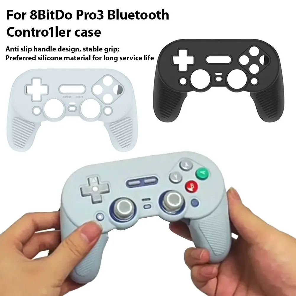 Silicone Protective Skin Case For 8BitDo Pro 3 Controller Gamepad Rubber Skin Cover For 8BitDo Pro 3 Game Accessories