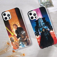 Anakin Darth Vader Luke Skywalker Case for Apple iPhone 11 15 Plus 13 12 Mini 7 8 X XS XR 14 Pro Max TPU Soft Phone Cover Shell