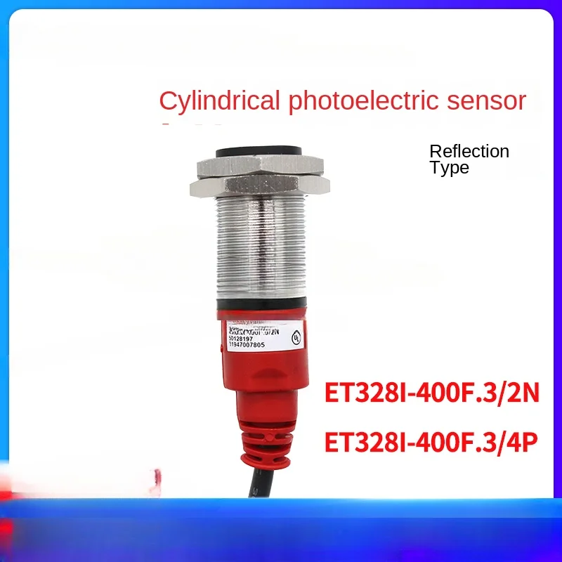 Photoelectric sensor ET328I-400F.3/2N 4P M18 circular switch reflection type