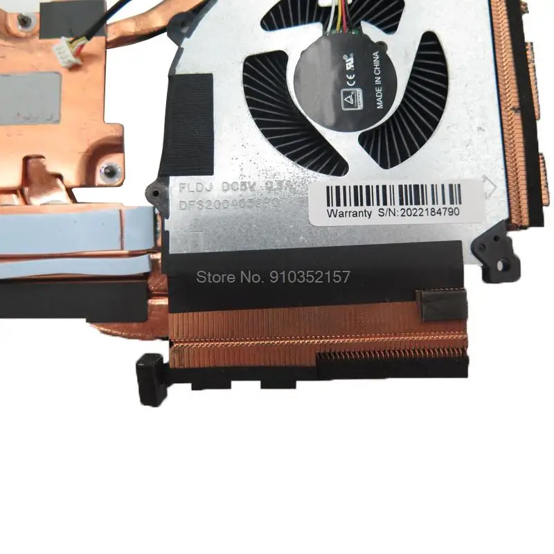 Imagem -04 - Ventilador Cpu Gpu e Dissipador de Calor Clevo Pb50 Pb51 Pb50ef Pb50er Pb50rd Pb50rf 631-pb502-fa2 Dfs2001059p0t-fldq Dfs2004059p0t-fldj Rtx20