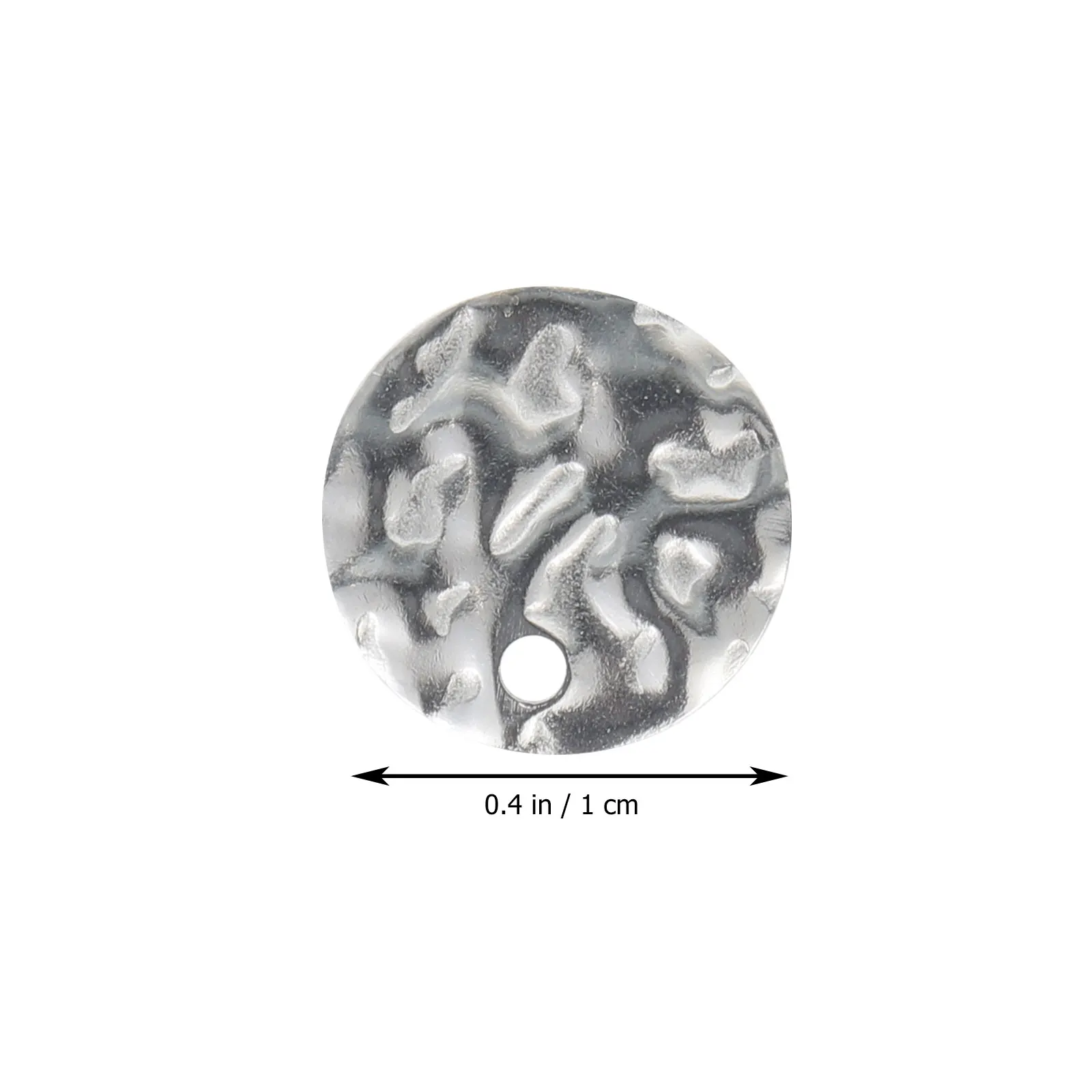 

100pcs Stainless Steel Studs Flat Round Posts Diy Supplies Metal Post For Jewelry Making Women Earrings Studs Earring Pin Backs