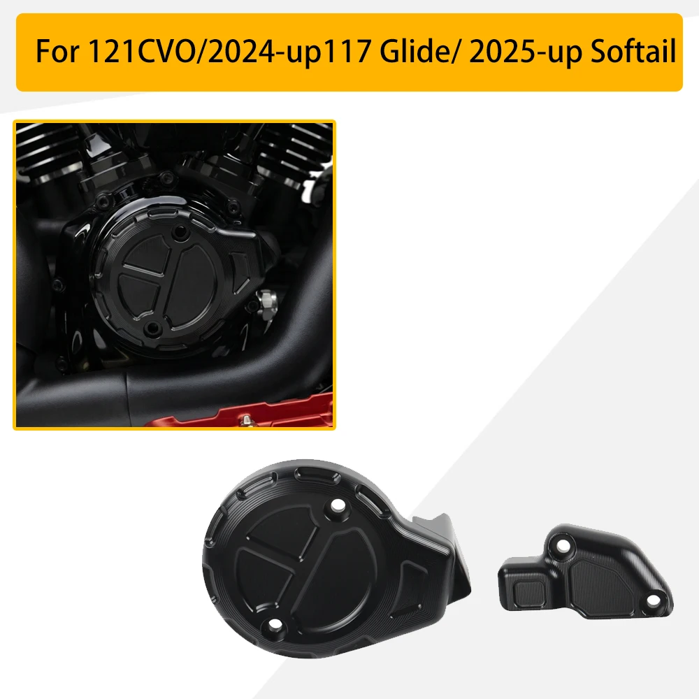 

2025 Touring Timer & Sensor Cover Kit for Harley Road Glide, Street Glide 117, 121CVO, Softail Low Rider