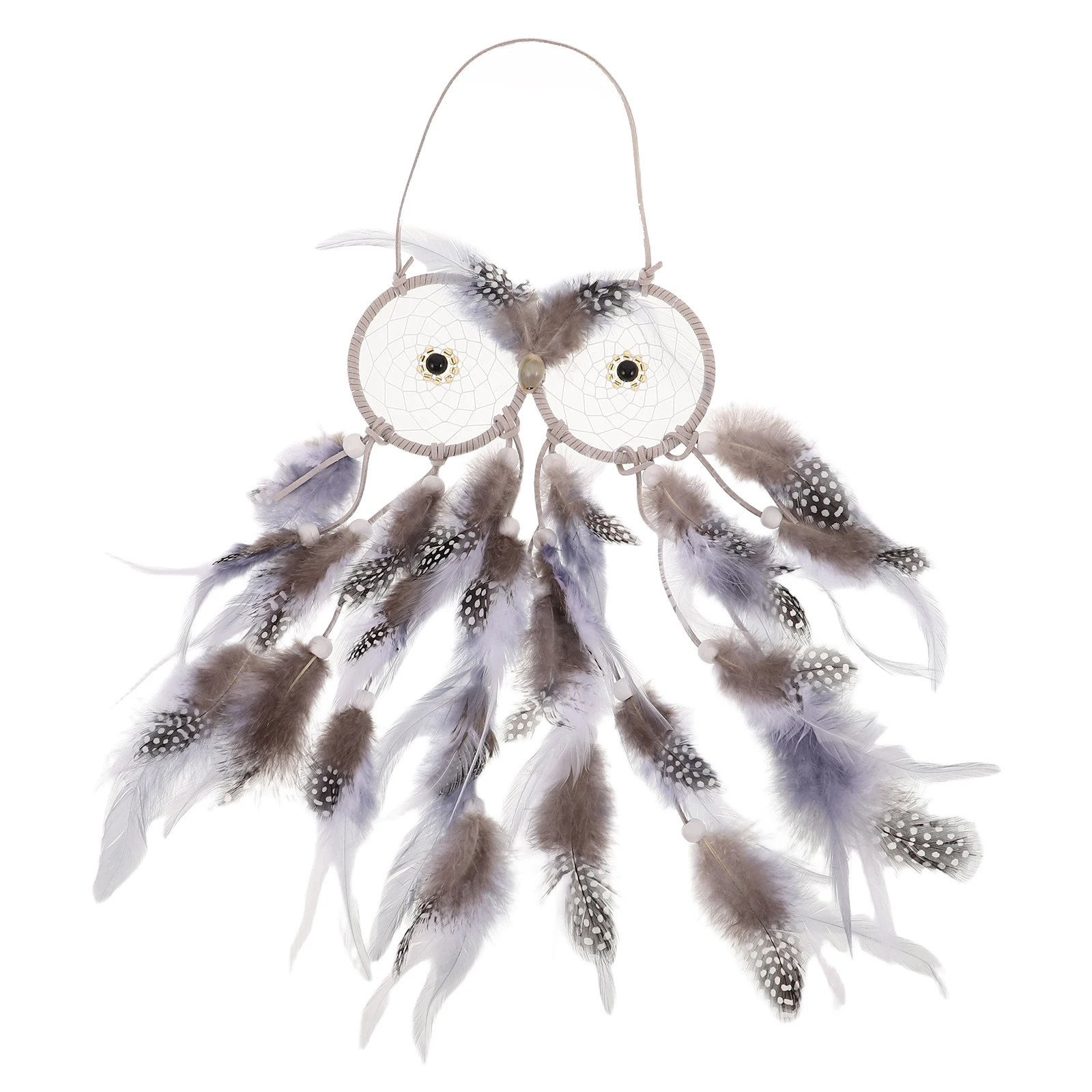 

Owl Dream Catcher Goth Home Decor Hanging for Bedroom Carcher Hoop Dreamcatcher Materials
