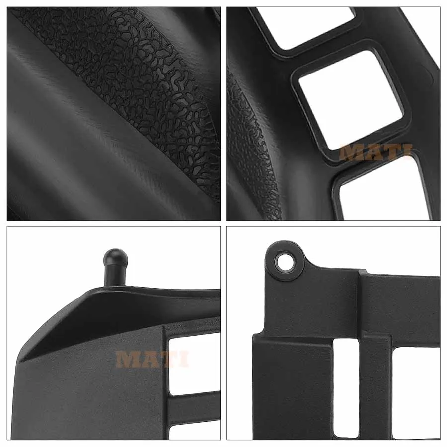 MATI Left&Right Heel Guard Nerf Bar Kit For Yamaha ATV Banshee 350 YFZ350 1987-2006 3GG-21691-00-00 3GG-21621-00-00