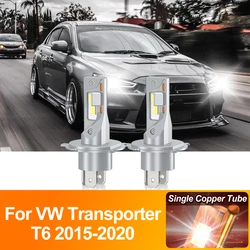 H4 LED Lights 120W 20000LM Super Bright Car Headlight Bulbs 12V 6000K For VW Transporter T6 2015 2016 2017 2018 2019 2020