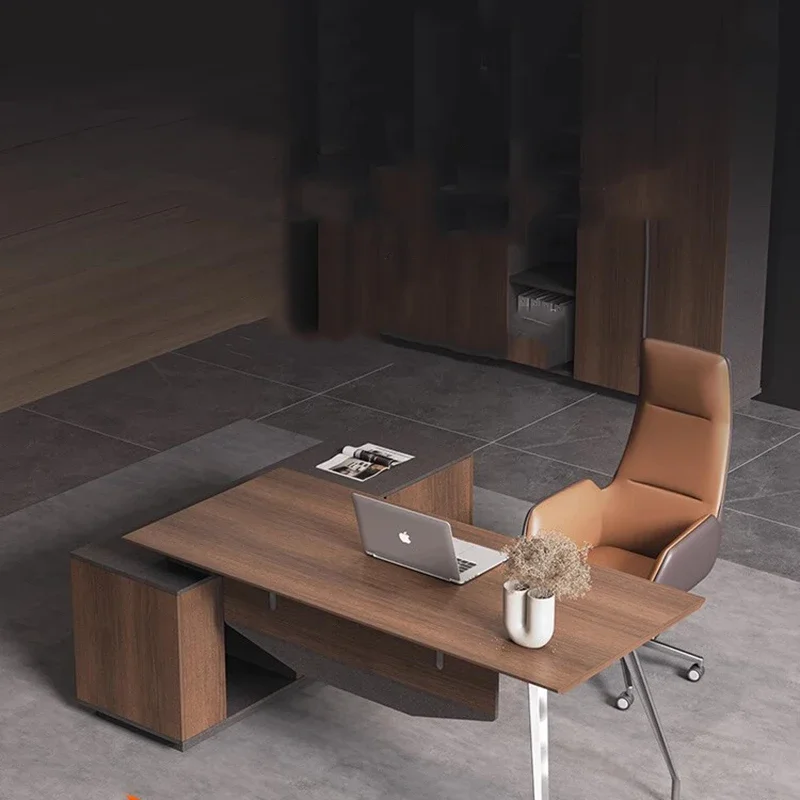 Work L Shaped Office Desk Standing  Luxury Office Executive Work Desk Bedroom Coffee Scrivanie Per Ufficio Modern Furniture