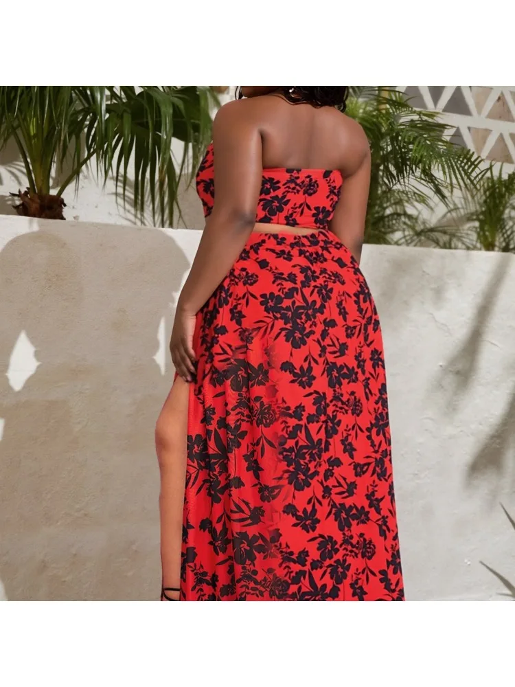 النساء التخسيس 3 قطعة مجموعة البكيني عالية الخصر رفع البرازيلي الأشرطة قابل للتعديل ردائه ملابس السباحة Vela 2025