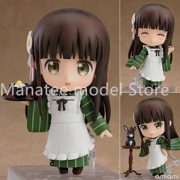 Good Smile Company Original Nendoroid É a Ordem de um Coelho Chiya Action Figure PVC, Brinquedos Modelo Anime, Boneca De Coleção, Presente