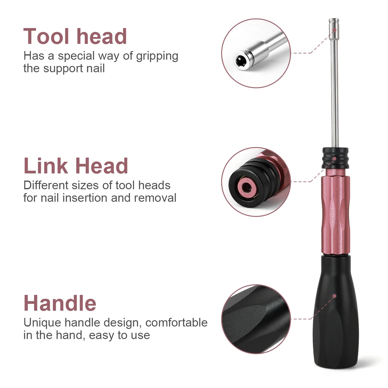 Dental Orthodontic Mini Implants Micro Screw kit Self Drilling Screwdriver with 27pcs screws and Handle Case Dentistry Tools