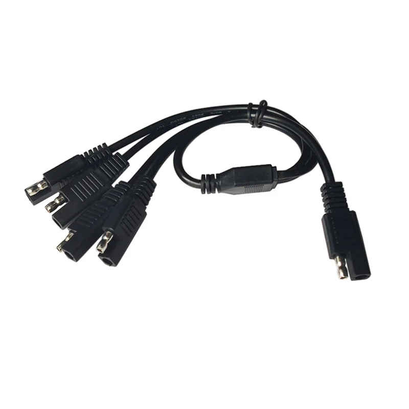 BNVN-SAE ตัวเชื่อมต่อยานยนต์สายเคเบิลอะแดปเตอร์แยก 1 ถึง 4 สายไฟต่อสายไฟ