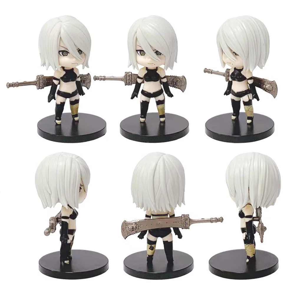 Figurka anime Nier A2 2B Yorha 9S automatyczna figurka akcji 2B 9S figurka model PVC edycja Q statuetka kolekcja ozdoba prezent z kreskówki
