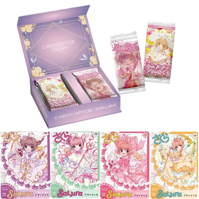 2024 New Anime Variety Sakura Trading Character Card SSP QR CDR Rare Collection Card Board Game Toy Children\'s Birthday Gift