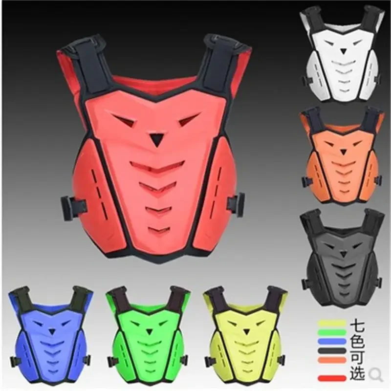 Motorcycle Armor Collision and Fall Protection, Chest and Back Protection, Protective Gear in Multiple Colors, Back Support