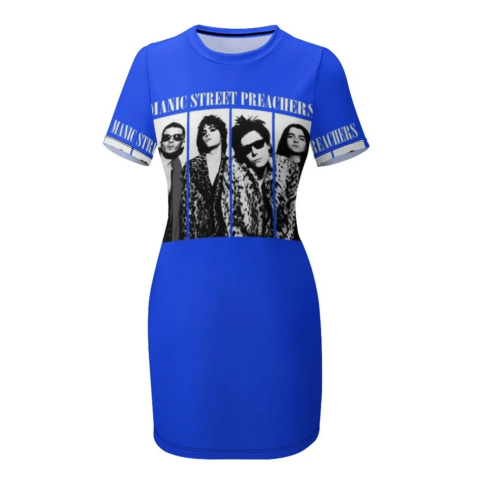 Offiziell – MSP Classic T-Shirt, kurzärmeliges Kleid, elegantes Gasthochzeitskleid, Sommerkleid für Damen, 2022, trendig