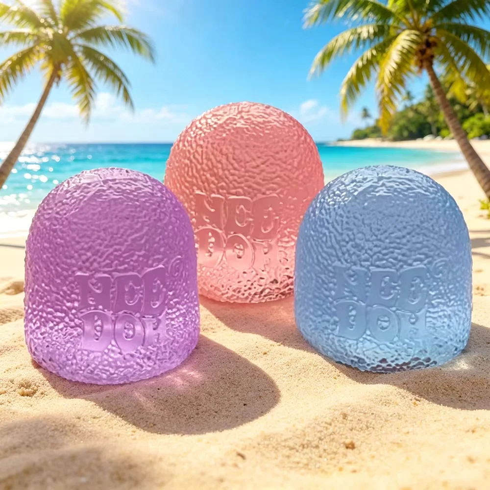 Schylling Mini Candy NeeDoh Gumdrop Brinquedo Sensorial Macio Anti-Stress Bola De Apertar Caixa Surpresa