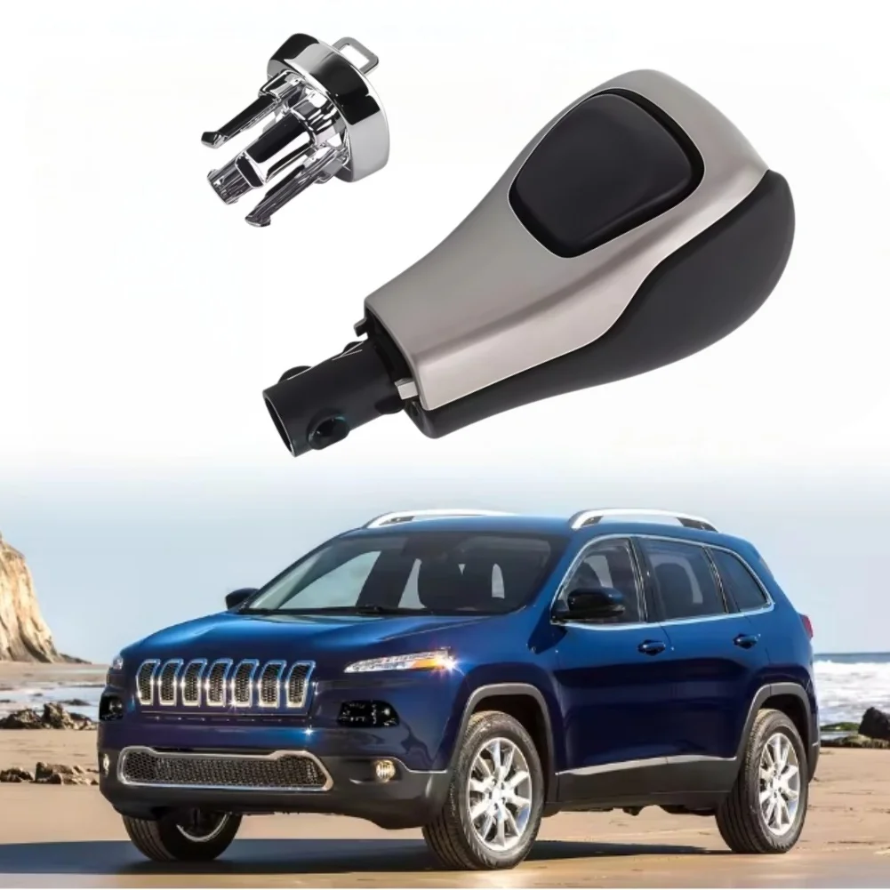 

Black Brown Gear Shifter Knob for Jeep For Cherokee 2014-2019 Auto Transmission 316 SS Construction 5YD291X9AB 5YD291X9AA