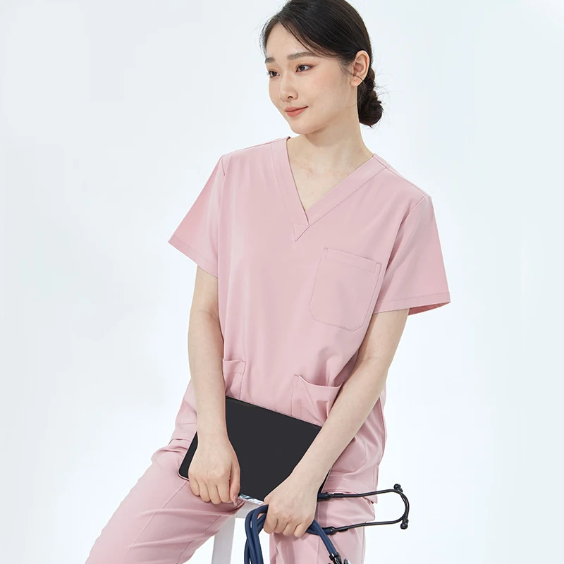 

UltraAir™ New Medical Scrubs Uniform Quick-Dry Operating Room Workwear Stretch Clinic Nurse Suit Women's Dentist Working Clothes