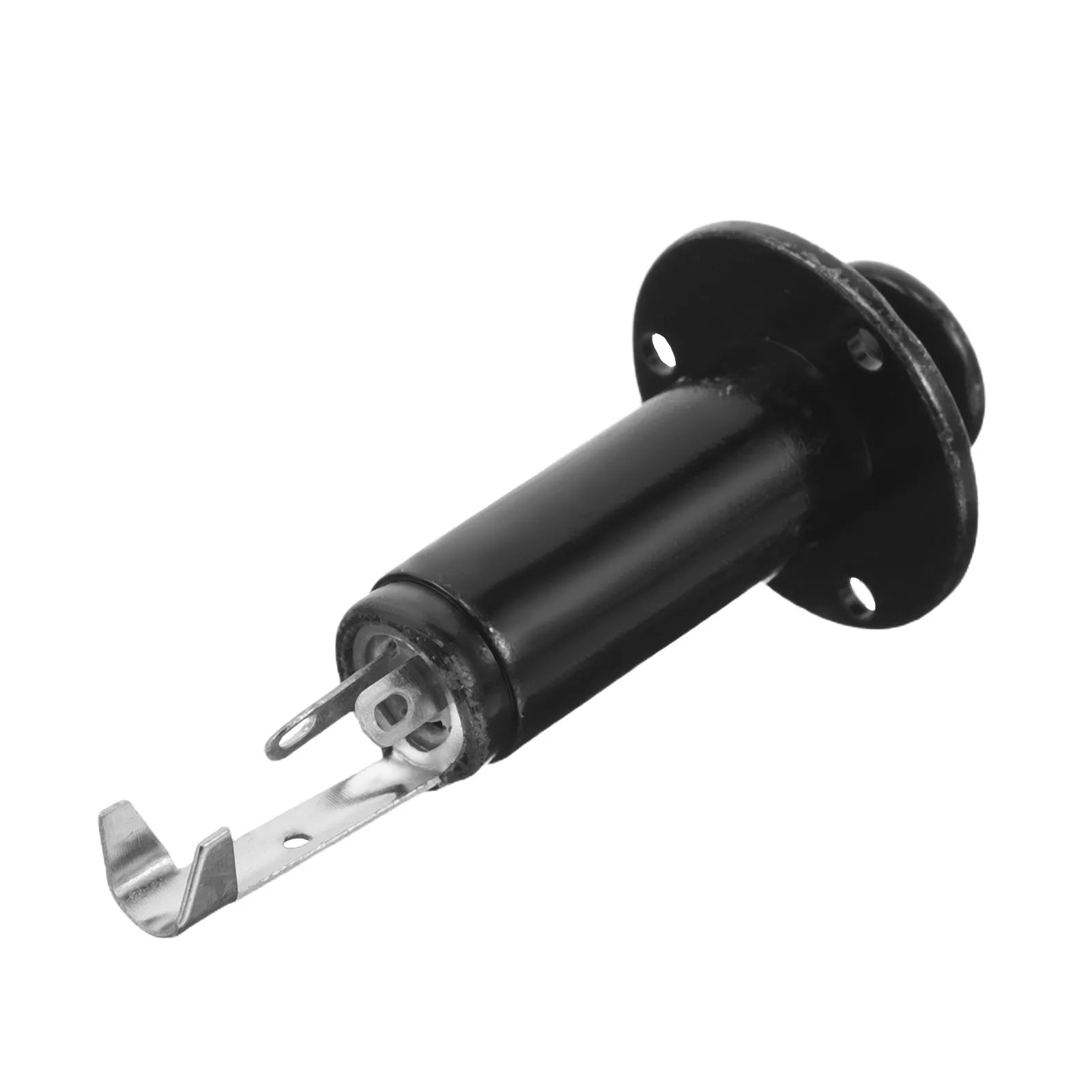 1Set Guitar Strap Button Endpin Jack Socket Acoustic Electric Bass Threaded Output Jack Replacement Mono Stereo Connector