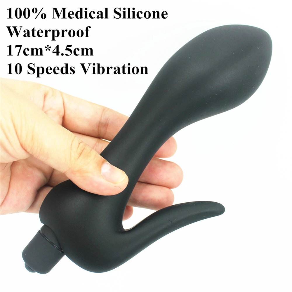 10 speeds strong vibration medical silicone waterproof big thick vibrator g spot massager woman sex toy sex product